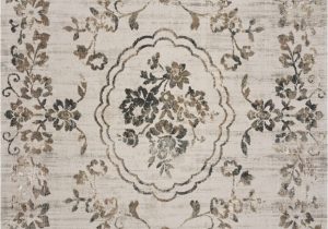 8 by 13 area Rugs Empire 7061 Grey Flora 8 10" X 13 area Rugs