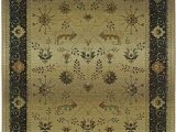 8 Ft Square area Rugs Traditional Genesis Tan 8ft Square area Rug Amazon