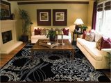 8 X 10 area Rug Clearance Amazon.com: Luxury Modern Rugs for Living Dining Room Black Cream …