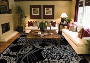 8 X 10 area Rugs Clearance Amazon.com: Luxury Modern Rugs for Living Dining Room Black Cream …