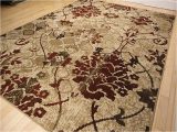 8 X 10 area Rugs Clearance Amazon.com: Modern Burgundy Rugs Living Dining Room Red Cream …
