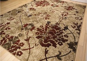 8 X 10 area Rugs Clearance Amazon.com: Modern Burgundy Rugs Living Dining Room Red Cream …