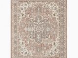 8 X 10 area Rugs Near Me Allen   Roth Evelyn 8 X 10 Pink Indoor Geometric French Country area Rug