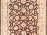 8 X 10 Cream area Rug E Of A Kind Ibanez Hand Knotted 2010s Ushak Brown Cream 8 X 10 2" Wool area Rug