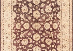 8 X 10 Cream area Rug E Of A Kind Ibanez Hand Knotted 2010s Ushak Brown Cream 8 X 10 2" Wool area Rug