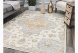 8 X 10 soft area Rugs Rugs America Lennox Collection soft Sky Lx40a Transitional