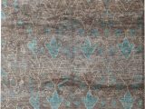 8 X 10 Teal area Rug E Of A Kind Ecco Hand Knotted 1920s Brown 8 X 10 Hemp area Rug