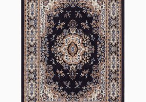 8 X 10 Traditional area Rugs Home Dynamix Premium Sakarya Traditional Medallion area Rug, Navy Blue/brown, 7’8″x10’7″