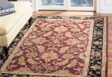 8 X 10 Traditional area Rugs Safavieh Heritage Collection 8′ X 10′ Red / Black Hg628c Handmade Traditional oriental Premium Wool area Rug