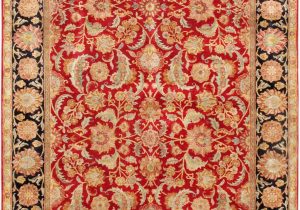 8 X 15 area Rug E Of A Kind Agra Hand Knotted Red 8 X 15 Wool area Rug