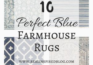 8×10 Farmhouse Style area Rugs 10 Perfect Blue Farmhouse Rugs