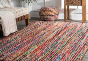 9 by 12 area Rugs for Sale Nuloom Jute and Cotton 9′ X 12′ Rectangle area Rugs In Multi …