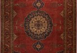 9 by 9 area Rugs Antique Inspired Ahar Fine area Rug 9 8" X 13 9"