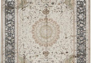 9 by 9 area Rugs E Of A Kind Walton Hand Knotted Beige 9 X 12 1" area Rug