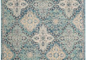 9 Foot Square area Rugs Evoke Cara Light Blue Ivory 6 Ft 7 Inch X 9 Ft Indoor