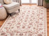 9 Ft Square area Rug Safavieh Chelsea York 9 X 12 Wool Ivory/ivory Indoor Floral …