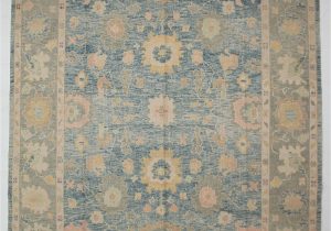 9 X 11 Wool area Rugs One-of-a-kind Hand-knotted 9’1″ X 11’8″ Wool area Rug In Light Blue/gray
