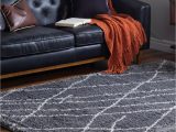 9×12 solid Color area Rugs Rugs.com soft touch Shag Collection area Rug â 9×12 Dark Grey Shag Rug Perfect for Living Rooms, Large Dining Rooms, Open Floorplans