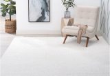 9×12 solid Color area Rugs Transitional 9×12 area Rug Shag Thick (8’9” X 12’2”) solid White Living Room Easy to Clean