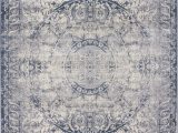 Abbeville Blue Cream area Rug Laurel Foundry Modern Farmhouse Abbeville oriental Dark Blue