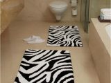 African Bathroom Rug Set Animal Zebra Black and White Bath Rug All About Furniture