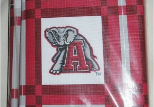Alabama Crimson Tide area Rug Tailgate Tablecloth Fabric Pvc Face Non Skid Alabama Crimson