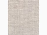 Albert and Dash area Rugs Marled Handwoven Cotton area Rug In Gray/ivory