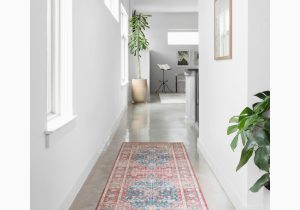 Alexander Home Leanne Traditional Distressed area Rug Alexander Home Leanne Traditional Distressed Printed area Rug 2′-6″ X 10′ Runner 10′ Runner Runner, Indoor Entryway, Kitchen, Bedroom Rectangle