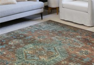 Alexander Home Leanne Traditional Distressed area Rug Alexander Home Persian Indoor Polyester area Rug Overstock.com