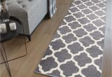 Amazon area Rugs and Runners Tapiso Runner / Bridge / Hallway Rug with Moroccan Pattern / Modern Black, 80 X 150 Cm