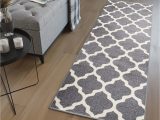 Amazon area Rugs and Runners Tapiso Runner / Bridge / Hallway Rug with Moroccan Pattern / Modern Black, 80 X 150 Cm