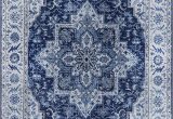 Amazon Navy Blue Rug Momeni Karachi Blue area Rug 5 X 8