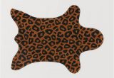 Animal Print Bath Rugs Animal Shaped Mat Brown Leopard Print Home All