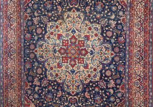 Antique Blue oriental Rug Blue Background isfahan Persian Rug Nazmiyal Antique Rugs