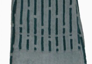 Apt 9 Bath Rugs Apt 9 Teal Stripe Hand towel Blue Green Raised Stripes Cotton Walmart