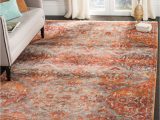 Aqua and orange area Rugs Safavieh Vintage Persian Vtp470j Aqua/orange area Rug â Incredible …