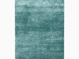 Aqua Blue Shag Rug Shaggy Living Room Shaggy Rug Luster Yarn Plain Aqua Blue