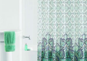 Aqua Colored Bathroom Rugs Mainstays Pandora Damask 15 Piece Shower Curtain and Bath Rug Set Walmart
