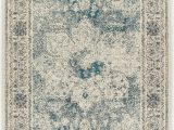 Area Rug 5×7 Blue Distressed area Rugs 8×10 Cream Blue Rug 5×7 Livin In Home