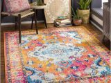 Area Rug Connection Bend or Artistic Weavers Colden Bright orange 5 Ft. X 7 Ft. Indoor area …