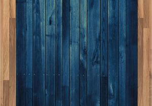 Area Rug Dark Blue Amazon Ambesonne Dark Blue area Rug Wooden Planks