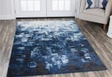 Area Rug for Blue Couch Rizzy Home Encore Contemporary Blue area Rug Rugs
