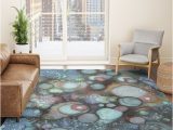 Area Rug On Carpet Living Room Colorful Blue Galaxy Abstract area Rug Carpet Artist Universe …