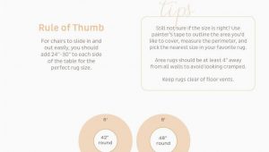 Area Rug Size for Dining Table Guide to Choosing A Rug Size
