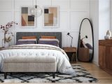 Area Rug Size for Full Bed How to Choose the Best Bedroom Rug Placement Martha Stewart