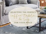 Area Rug Under Couch and Coffee Table Selecting the Perfect Coffee Table & Rug to Fit Your Space …