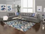 Area Rug with Gray Sectional 7 Year Fabric Protection