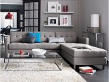 Area Rug with Gray Sectional Cb2 — Drake Natural Shag Rug In Rugs Cb2 $699 for 8×10 Home …
