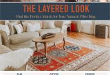Area Rugs and Matching Pillows Rug Layering