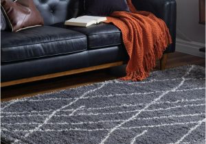 Area Rugs at Rooms to Go Rugs.com soft touch Shag Collection area Rug â 7×10 Dark Grey Shag Rug Perfect for Bedrooms, Dining Rooms, Living Rooms